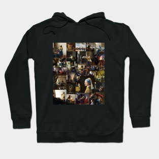 Johannes Vermeer Collage Hoodie